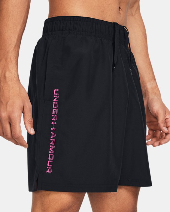 Men's UA Tech™ Woven Wordmark Shorts, Black, pdpMainDesktop image number 3